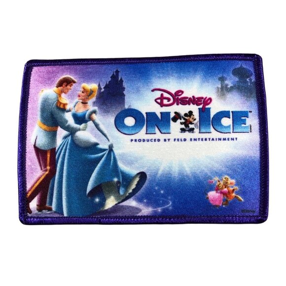 Disney on Ice Iron On Patch Cinderella Princess Girl Scouts - Picture 1 of 3
